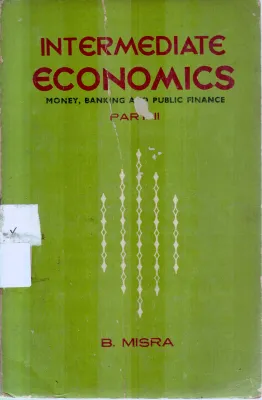 INTERMEDIATE ECONOMICS BY B.MISRA