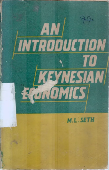 KEYNESIAN ECONOMICS BY M.L.SETH