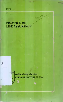 PRACTICE OF LIFE ASSURANCE