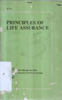 PRINCIPLES OF LIFE ASSURANCE