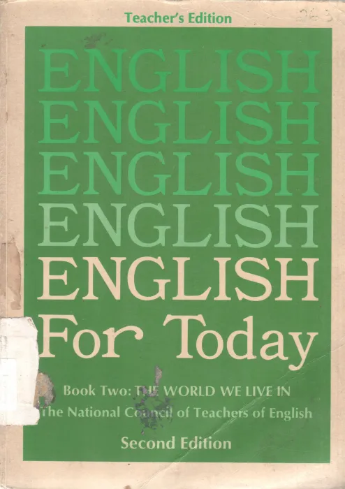 ENGLISH FOR TODAY
