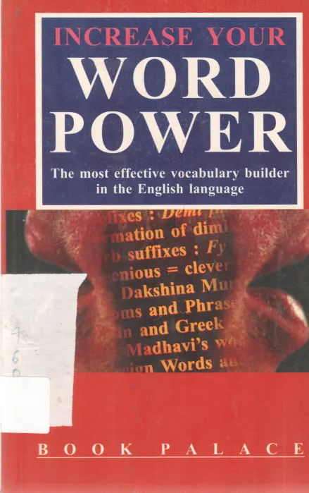 INCREASE YOUR WORD POWER BY J.D. MURTHY