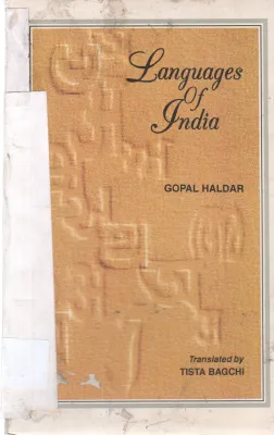 LANGUAGES OF INDIA BY GOPAL HALDAR