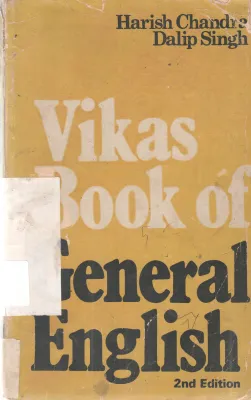 VIKAS BOOK OF GENERAL ENGLISH BY HARISH CHANDRA