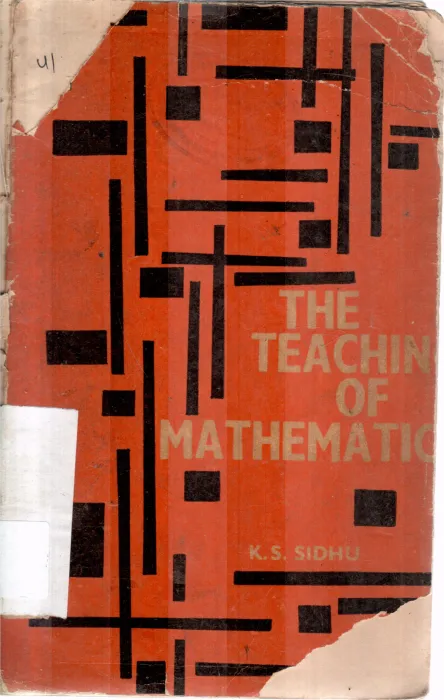 THE TEACHING OF MATHEMATIC BY K S SIDHU