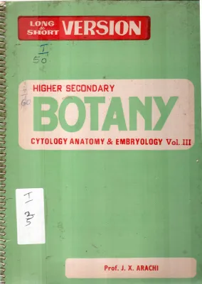 CYTOLOGY ANATOMY &amp; EMBRYOLOGY