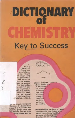 DICTIONARY OF CHEMISTRY
