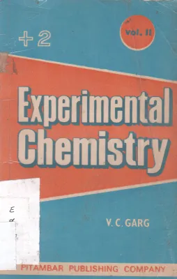 EXPERIMENTAL CHEMISTRY BY V C GARG