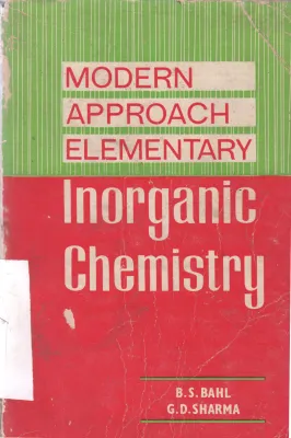 INORGANIC CHEMISTRY BY B.S. SAHIL