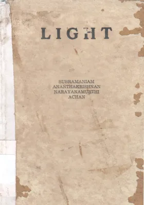 LIGHT BY SUBRAMANIAM