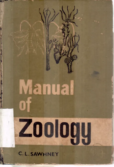 MANUAL OF ZOOLOGY BY C.L.SAWHNEY