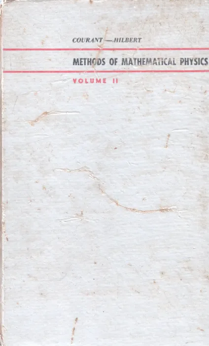 METHODS OF MATHEMATICAL PHYSICS BY COURANT