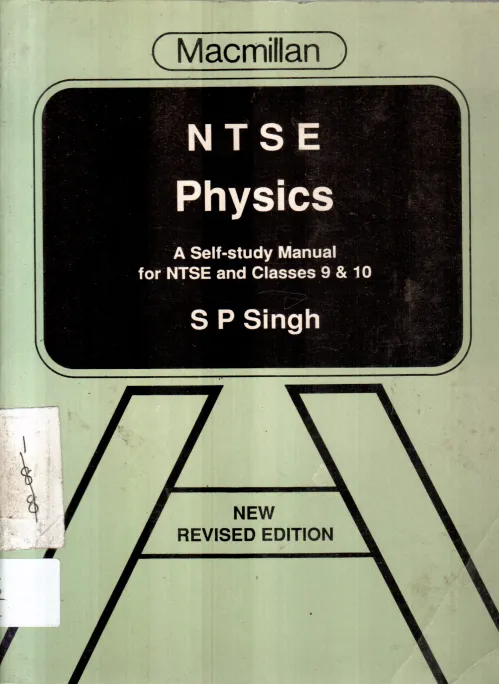 N T S E PHYSICS BY S P SINGH