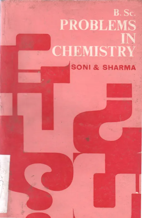 PROBLEMS IN CHEMISTRY BY SONI &amp; SHARMA