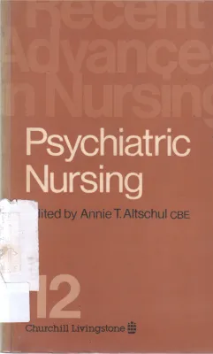 PSYCHIRATRIC NURSING BY ANNIE T.ALTSCHUL