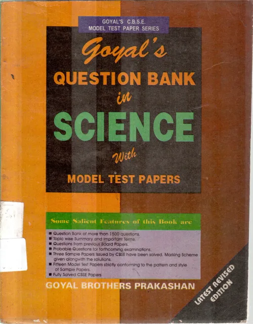 QUESTION BANK IN SCIENCE BY G.K.ARORA