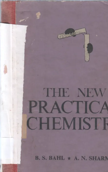 THE NEW PRACTICAL CHEMISTRY BY B.S. BAHL