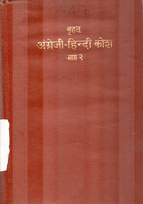 COMPREHENSIVE ENGLISH HINDI DICTIONARY