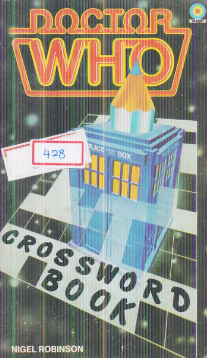 DOCTOR WHO CROSWORD BOOK BY NIGEL ROBINSON