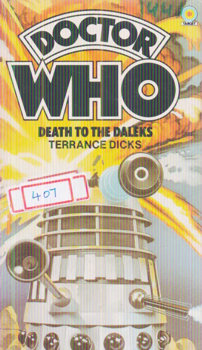 DOCTOR WHO DEATH TO THE DALEKS BY TERRANCE DICKS
