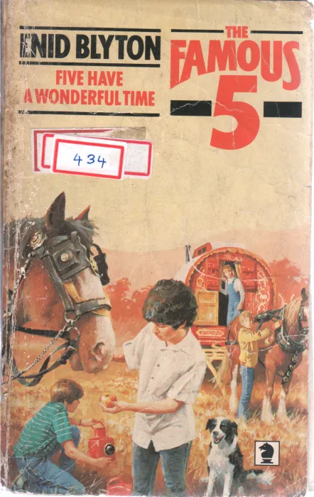 FIVE HAVE A WONDERFUL TIME BY ENID BLYTON