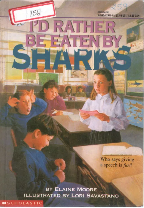 I'D RATHER THAN BE EATEN BY SHARKS BY ELLAINE MOORE