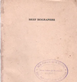 BRIEF BIOGRAPHERS
