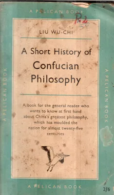 CONFUCIAN PHILOSOPHY BY LIU WU-CHI