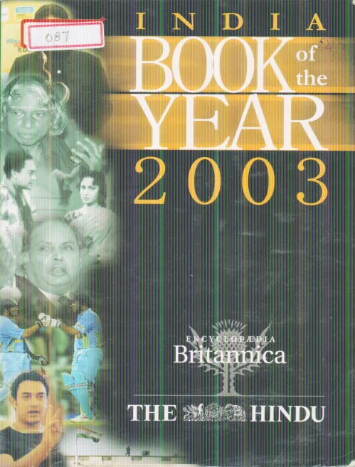 INDIA BOOK OFN THE YEAR 2003
