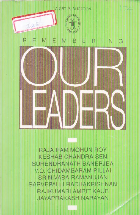 OUR LEADERS BY SWAPNA DUTTA