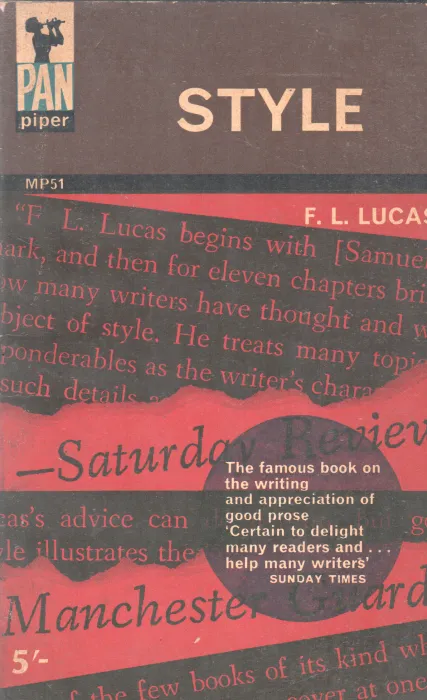 STYLE BY F.L. LUCAS