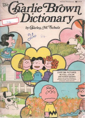 CHARLIE BROWN DICTIONARY BY CHARLES M