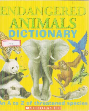 ENDANGERED ANIMALS DICTIONARY