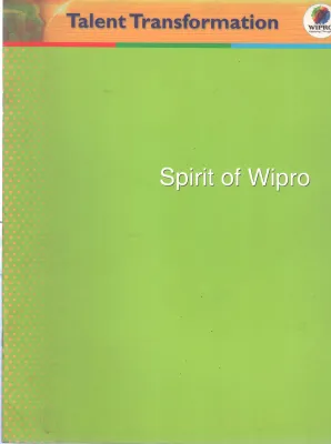SPIRIT OF WIPRO
