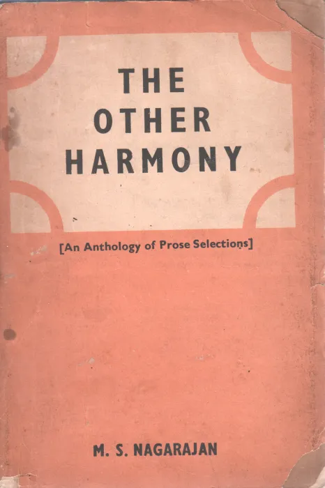 THE OTHER HARMONY BY M S NAGARAJAN