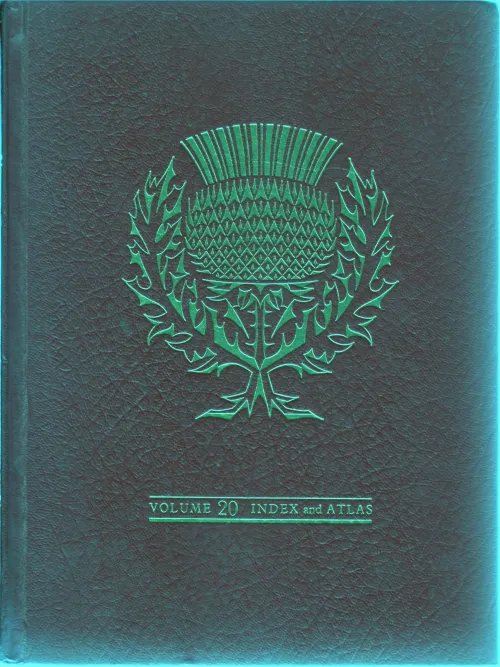 INDEX TO ATLAS VOL-20 BY CHILDRENS BRITTANIAC