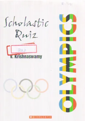 SCHOLASTIC QUIZ BY V. KRISHNASWAMY