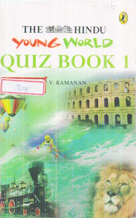 YOUNG WORLD QUIZ BOOK 1 BY V.V. RAMANAN