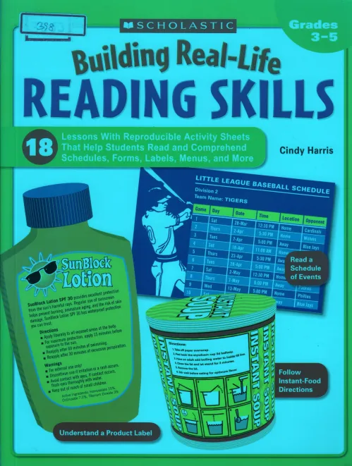 READING SKILLS BY CINDY HARRIS