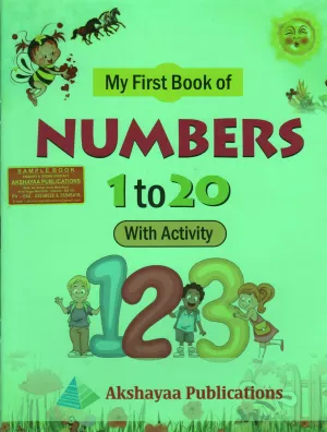 MY FIRST BOOK NUMBERS 1 TO 20