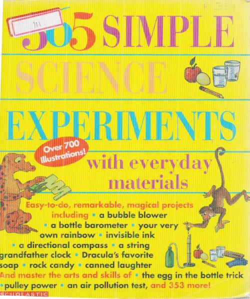 365 SIMPLE SCIENCE EXPERIMENTS BY RICHARD CHURCHILL