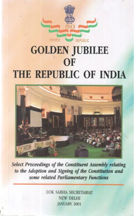 GOLDEN JUBILEE OF THE REPUBLIC OF INDIA BY GROUP OF EDITORS