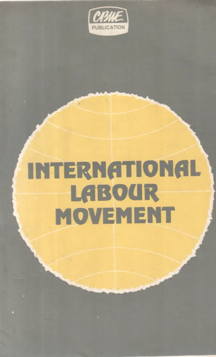 INTERNATIONAL LABOUR MOVEMENT BY GROUP OF EDITORS