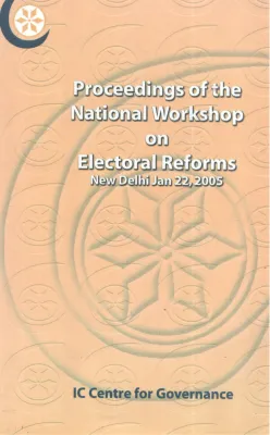 PROCEEDINGS OF THE NATIONAL WORKSHOP ON ELECTORAL; REFORMS BY GROUP OF EDITORS