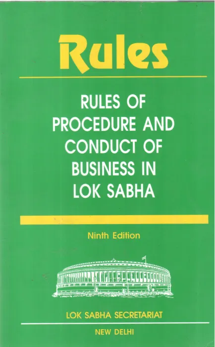 RULES (NINTH EDITION) BY GROUP OF EDITORS