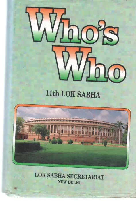 WHO'S WHO 11TH LOK SABHA BY GROUP OF EDITORS