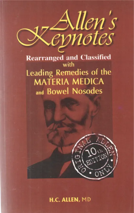 ALLEN'S KEYNOTES BY H C ALLEN ,MD