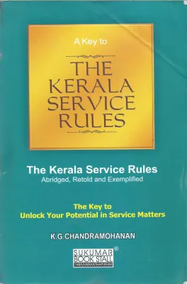 THE KERALA SERVICE RULES- VOL-3 by K.G.CHANDRAMOHAN