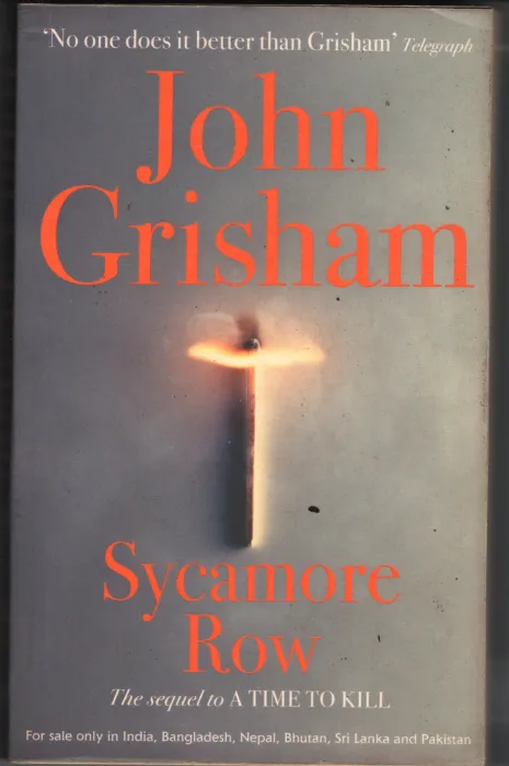 Sycamore Row BY John Grisham