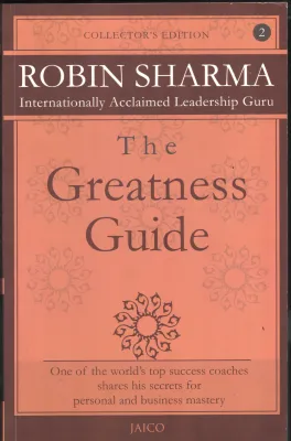 The Greatness Guid BY Robin Sharma